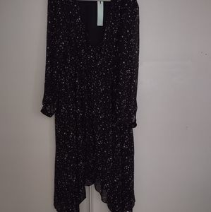 Dressfo Maxi Dress Stars Print